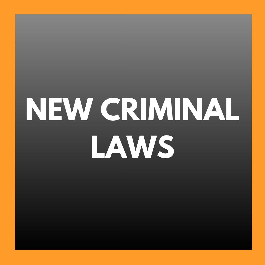 New Criminal Law