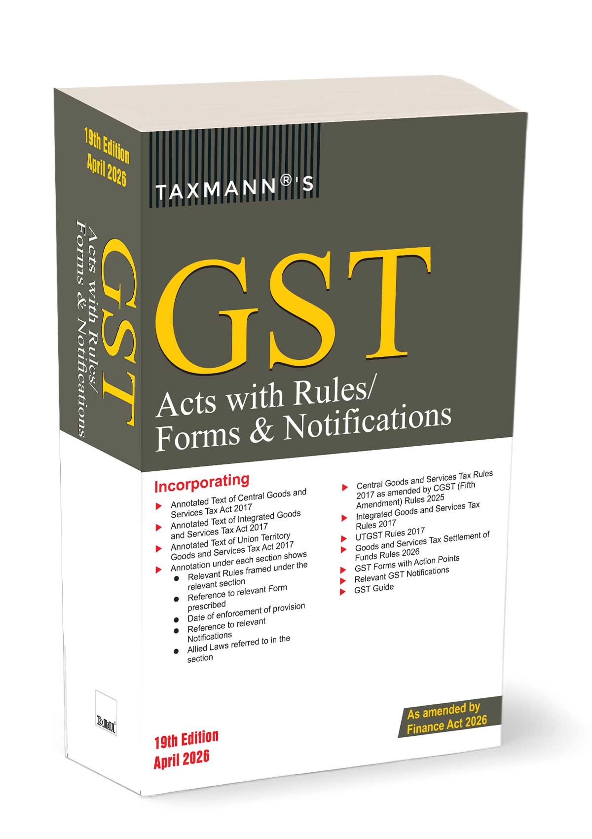 GST Acts with Rules/Forms & Notifications