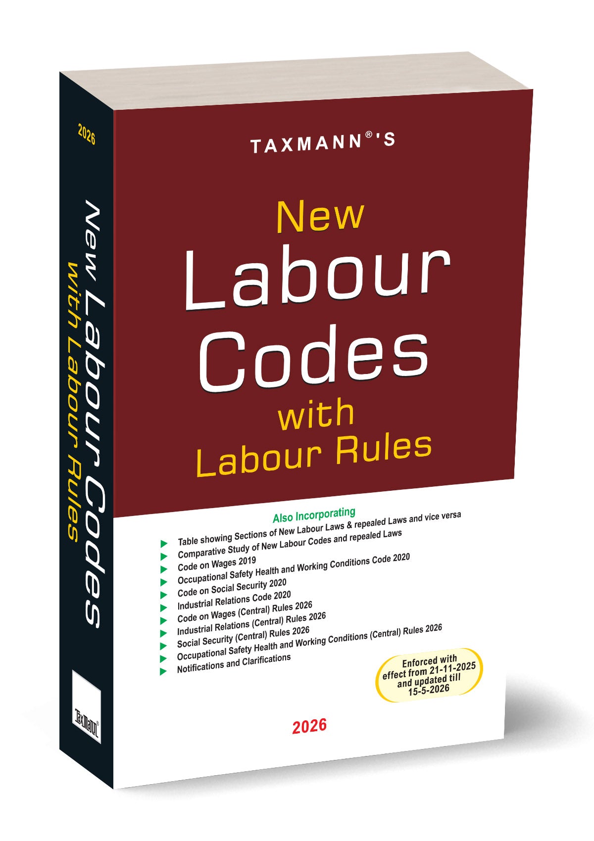New Labour Codes with Labour Rules 2026