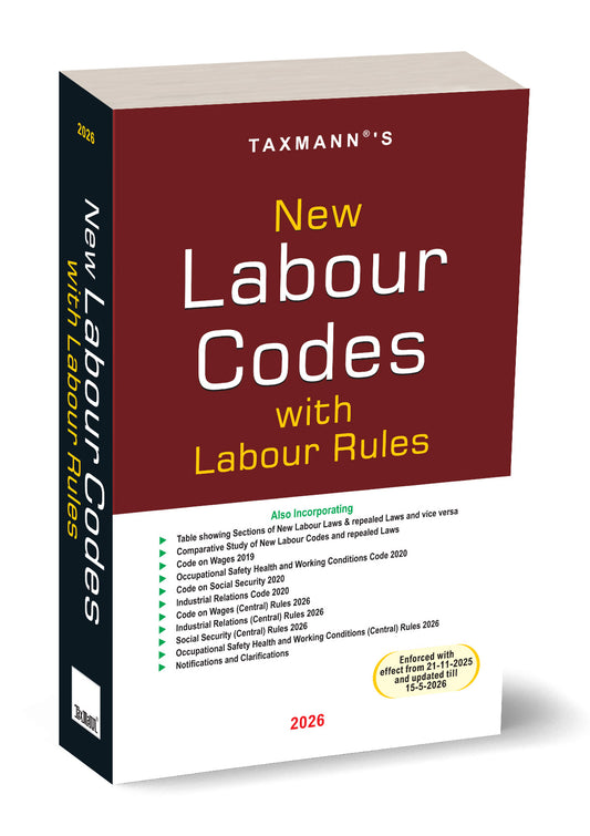 New Labour Codes with Labour Rules 2026