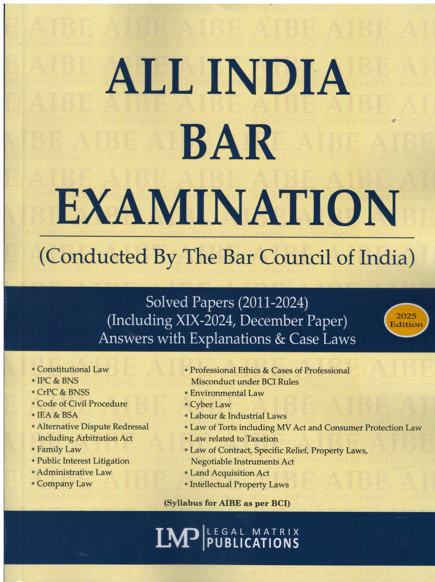 All India Bar Examination Edition 2026