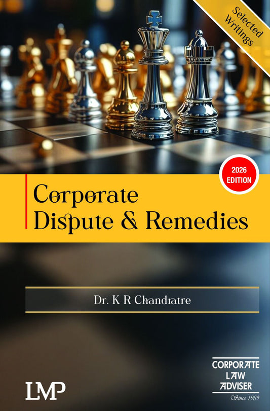 Corporate Disputes & Remedies, 2026 Edition