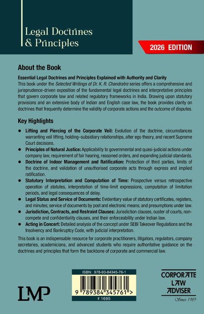 Legal Doctrines and Principles
