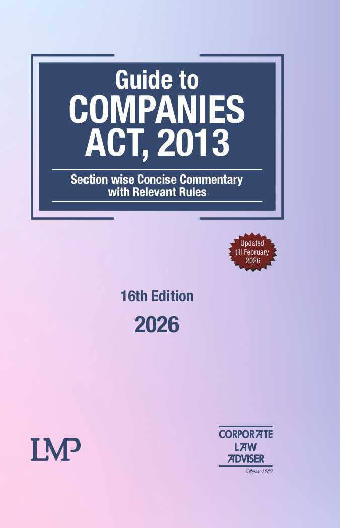 Guide to Companies, Act 2013