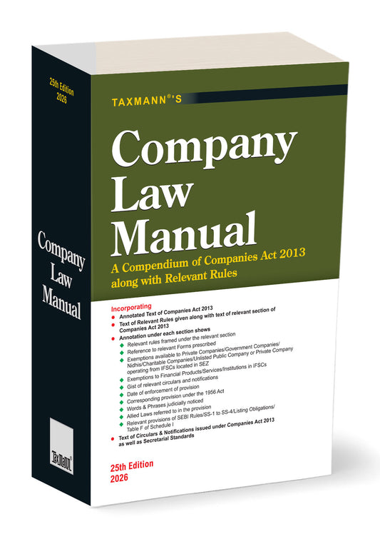 Company Law Manual