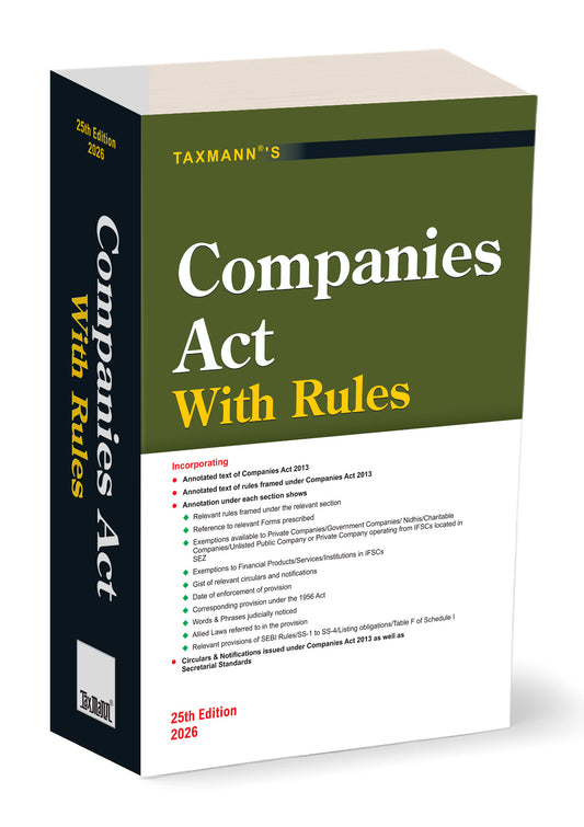 Companies Act with Rules
