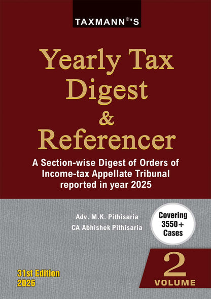 Yearly Tax Digest & Referencer